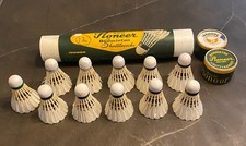 Vintage Pioneer Feather Badminton Shuttlecocks