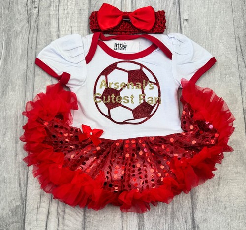 Arsenal baby football kit - arsenal,