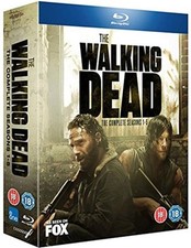The Walking Dead Seasons 1-5 Blu-ray Bluray Boxset 20 Disc Box Set