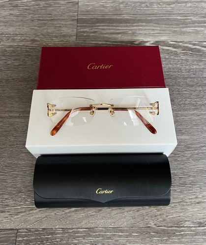 Cartier big clear frameless - cartier,
