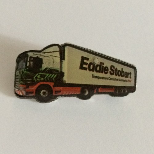 Eddie stobart lorry - stobart, enamel