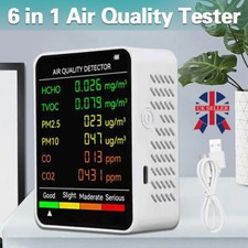6 in 1 Air Quality Monitor