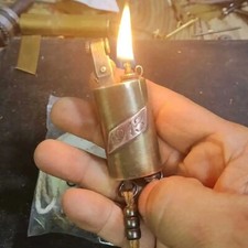Old Style Trench Vintage Brass Petrol Lighter