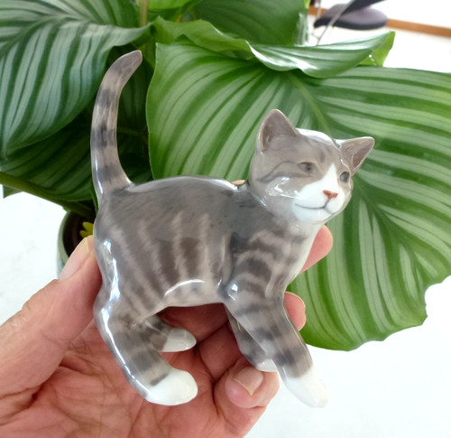 Royal copenhagen vintage cat - cat, c