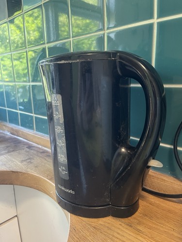 Cookworks black plastic - 1.7l,