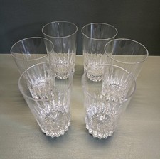 6 x 19th Century Crystal Water