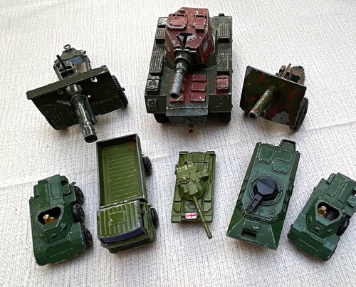 Vintage diecast military - military, job