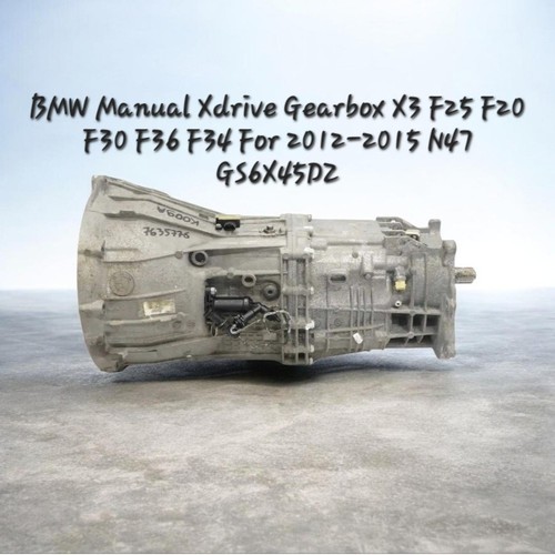 Bmw manual xdrive - gearbox, x3