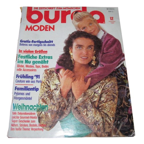 Burda moden 1990 vintage - moden,