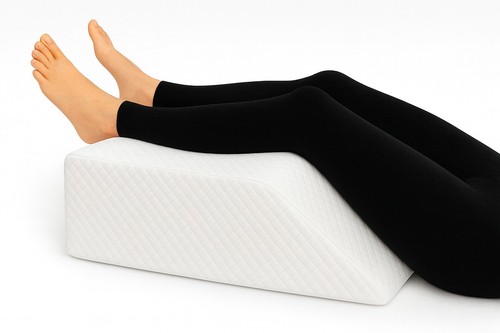 Leg elevation wedge pillow for - wedge,