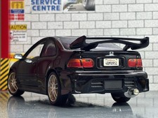1:18 *HTF* FAST AND FURIOUS 1995 HONDA CIVIC (Heist) Black LHD *RARE* Model!