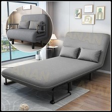 190CM Double Fabric Sofa Bed Sleeper Couch Sofabed Settee Recliner Beds Folding