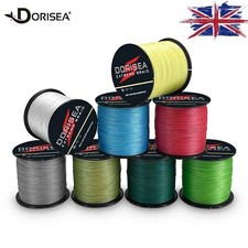 DORISEA 100m 300m 500m 1000m PE Dynema Extreme Braided Fishing Line 6lbs-300lbs