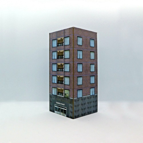 Card gauge building tower - card, n