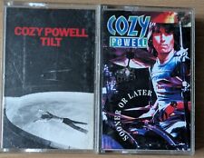COZY POWELL 2x CASSETTE LOT
