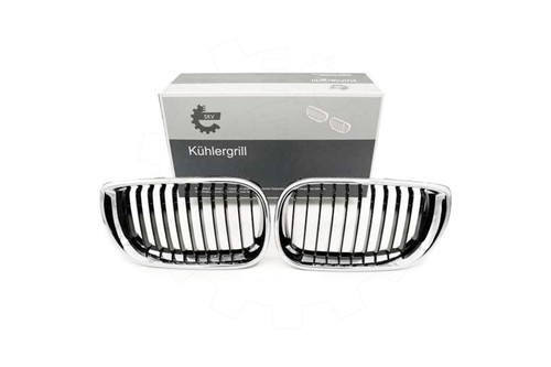 Radiator grille chrome black - grille,