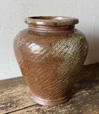 Attractive Vintage French Pottery Vase  Urn Studio Pottery Signed