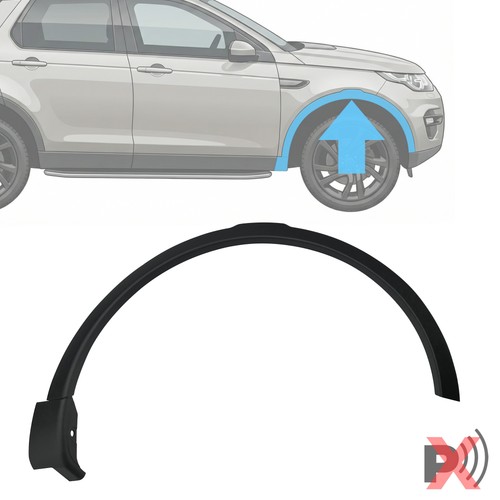 Front wheel arch - rh, door