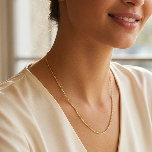 14k yellow gold figaro - 14k,
