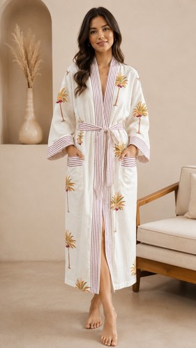 Women 100 cotton kimono - 100%,