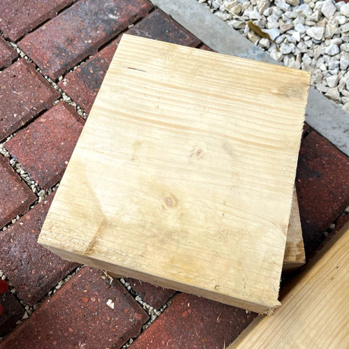 Pine softwood timber blocks - pine,
