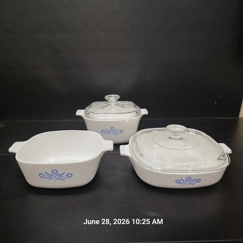 Vintage corning ware blue - vintage,