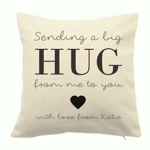 Personalised linen cushion - personalised,