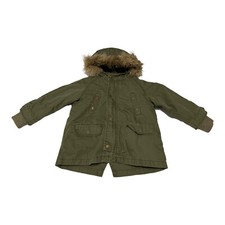 Zara Baby Boy Khaki Faux Fur
