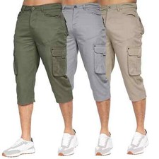 Mens Cargo Combat Shorts