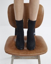 River Island Womens Black Faux