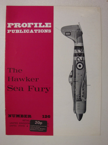 Profile 126 hawker sea fury - 126,