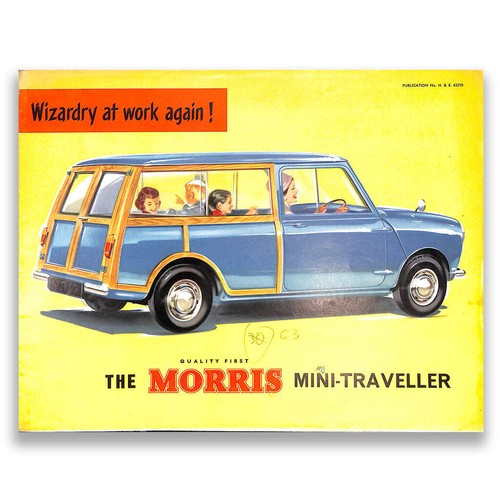 Morris mini traveller car - mini,