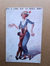 OLD POSTCARD SEASIDE COMIC