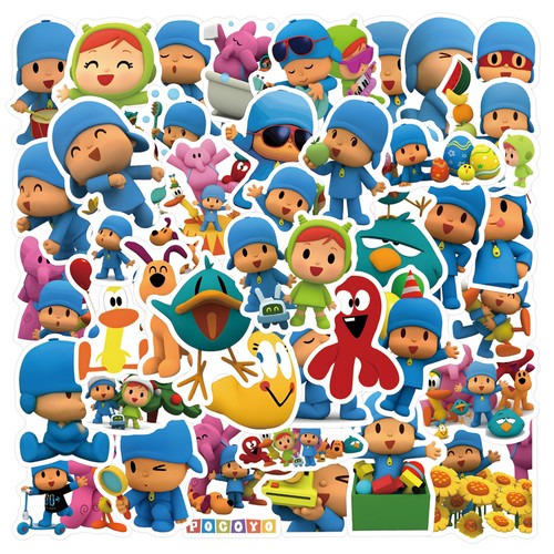 55pcs pocoyo cartoon comedy - pocoyo,