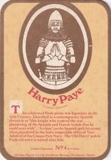 BEER MAT - ELDRIDGE POPE BREWERY - DORSET CHARACTERS - (Cat No 117) - (1979)