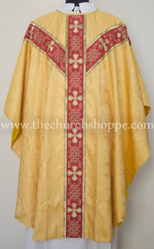 Yellow gothic vestment mass - yellow, &