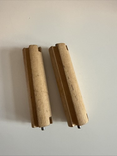 Vintage meccano wood rollers - vintage,