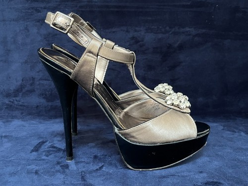 Faith taupe satin mega - 6,