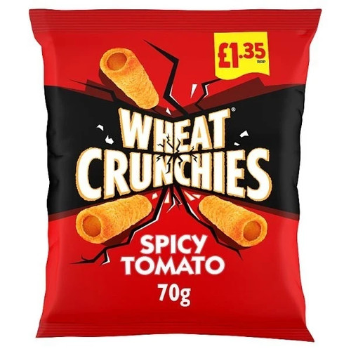 Wheat crunchies spicy tomato - crunchies,