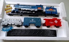 Battery Operated Tge Royal Blue Train Set San 4