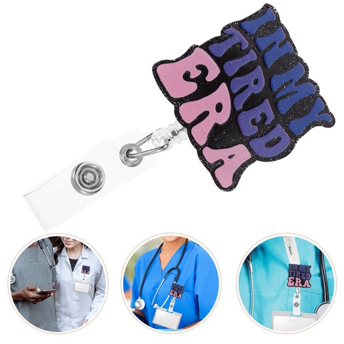 Tag holder nurse - nurse, student