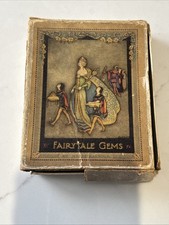 Antique Vintage 1920 Fairytale Gems By Jennie Harbour Fold Out Book