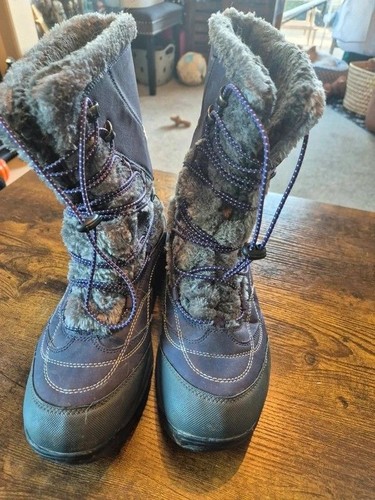Purple winter boots - , 7