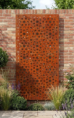 Steel garden moroccan - steel,
