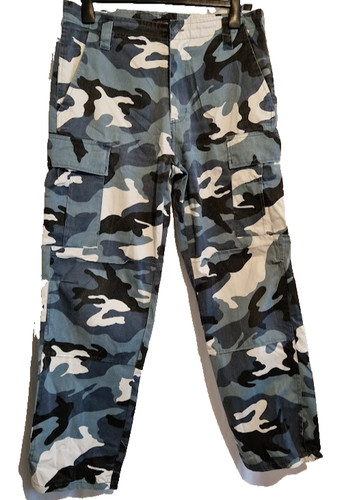 Men blue grey camouflage - men’s,