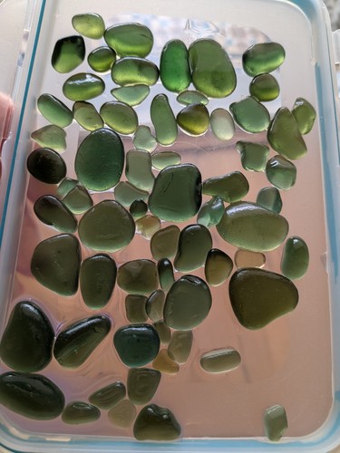 Seaham sea glass - sea,