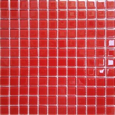 Mosaic Tiles Red Glass Mosaic