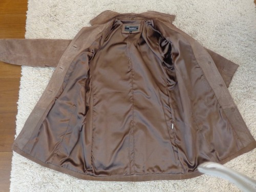Vintage camel suede - vintage, suede/leather