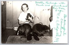 Vintage Postcard Beaver Large