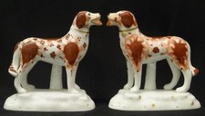 Pair Antique English Porcelain